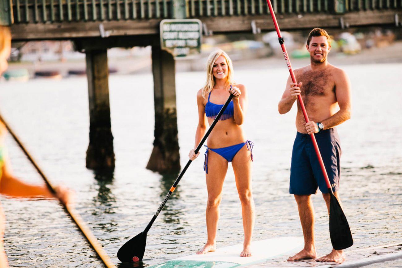 Stand up paddle board lesson in Newport Beach