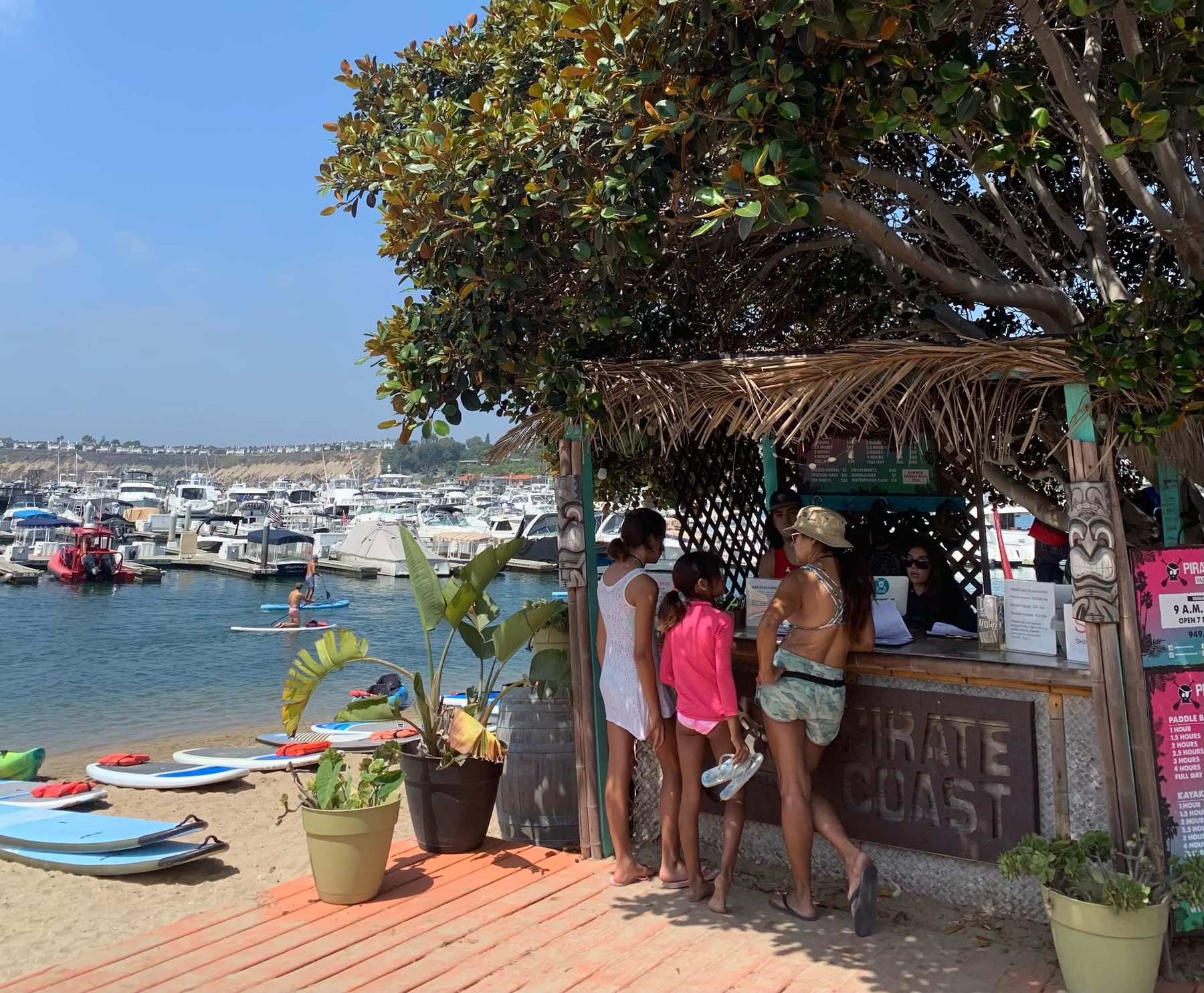 Paddle board and kayak rentals in Newport Beach