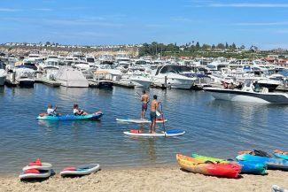 Pirate Coast Paddle paddle boarding in Newport Beach