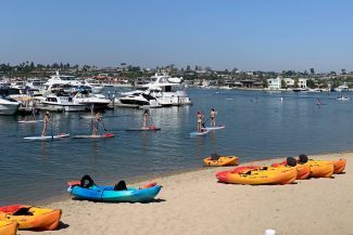 Pirate Coast Paddle paddle boarding in Newport Beach
